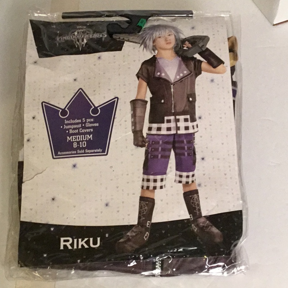 Disney Kingdom Hearts Roku costume NWT.